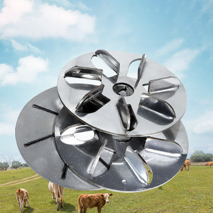 Arbeidsbesparende skrapeplate for fjerning av grisehår