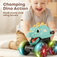 🦖 50% RABATT – Lysende monstertruck – trykk & start – fargerike LED-lys – for barns fantasi og moro – perfekt gave – tåler aktiv lek
