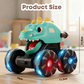 🦖 50% RABATT – Lysende monstertruck – trykk & start – fargerike LED-lys – for barns fantasi og moro – perfekt gave – tåler aktiv lek