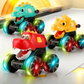 🦖 50% RABATT – Lysende monstertruck – trykk & start – fargerike LED-lys – for barns fantasi og moro – perfekt gave – tåler aktiv lek