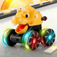 🦖 50% RABATT – Lysende monstertruck – trykk & start – fargerike LED-lys – for barns fantasi og moro – perfekt gave – tåler aktiv lek