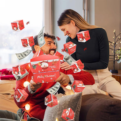 🎅Tidlig jul - 50% rabatt🎄Eksplosiv pop-up overraskelsesgaveeske