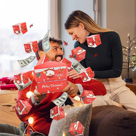 🎅Tidlig jul - 50% rabatt🎄Eksplosiv pop-up overraskelsesgaveeske