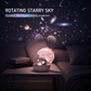 Oppladbar roterende stjerneprojektor nattlampe-🔥 **Begrenset tilbud - 50% rabatt!**