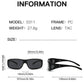 🕶️Unisex mote polariserte solbriller🎁Julens perfekte gave🌟