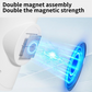 📢📢50 % rabatt!!!🎅USB oppladbart LED-nattlys med bevegelsessensor, RGB-gradient omgivelseslys, dimmebart innendørslys, magnetisk trinnlampe for inngangsparti, nattbord, skrivebord, skap