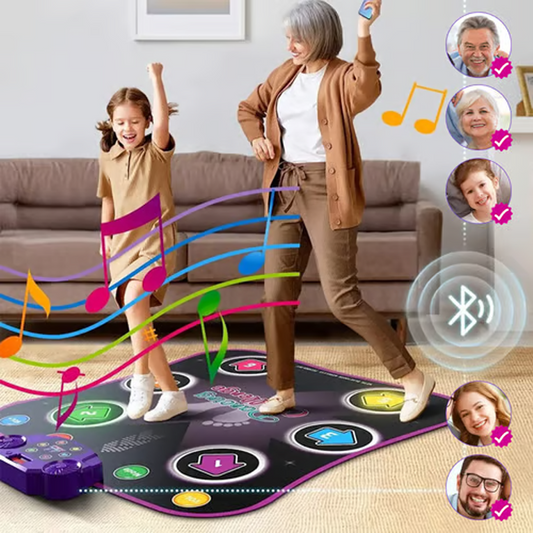 🌟 Lysende Elektronisk Dansegulv med Bluetooth – Forvandler ethvert rom til en dansende fest!