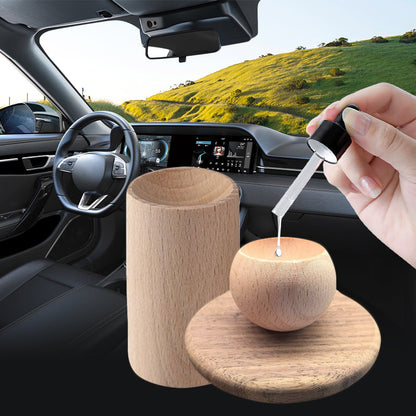 Naturlig Tre Eterisk Olje Diffuser