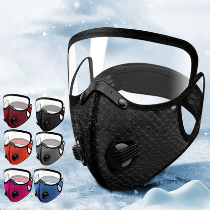 🏍️🚲 2-i-1 Vindtett Anti-UV Motorsykkelmasker & Briller – Perfekt for hver tur! – Sykling, motorsykkel, friluftsliv – 50% RABATT 🌬️🛡️