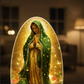 ✨ Vår Frue av Guadalupe – Lysende 3D-nattlampe