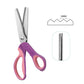 📢📢 50 % RABATT!! 🥳✨ Multifunksjonell sikksakksaks – tagget saks ✂️🧵