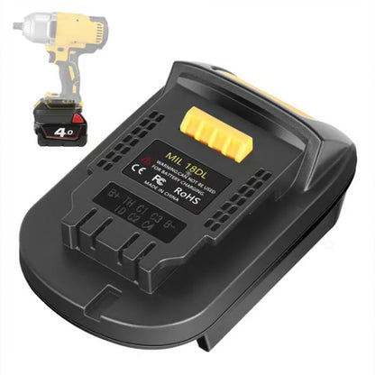 🔌⌛Litiumbatteriadapter for 18V batteriverktøy