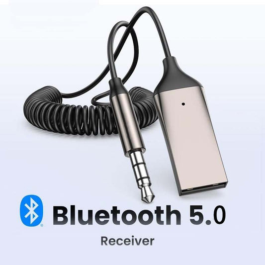 🔊 BEGRENSET TID: 50 % RABATT! Bluetooth 5.0 mottaker – strøm musikk og ta håndfrie samtaler i bilen