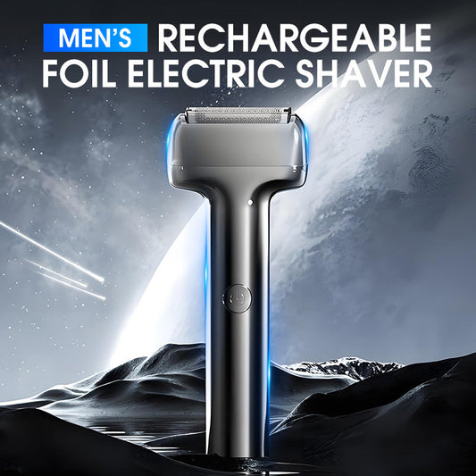 🪒 Få 50% rabatt – glatt barbering hver gang – kraftig motor – støysvak – reiselås – 60 min batteri – skyll under vann – perfekt til reise og hjemme