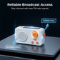 Emergency Hand Crank Solar Radio with Flashlight & Power Bank