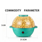 🍿 One-touch popcorn | Home electric popcorn maker – tap to start, enjoy the perfect snack time! 🎉