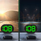 Head-up-display for bil med automatisk lyssensor – Hastighet rett foran øynene!