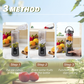 ✨ Få 50% rabatt – fersk juice hvor som helst – bærbar blender – 10 blader – kraftig motor – USB-oppladbar – perfekt for trening, kontor og reise
