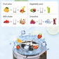 ✨ Få 50% rabatt – fersk juice hvor som helst – bærbar blender – 10 blader – kraftig motor – USB-oppladbar – perfekt for trening, kontor og reise