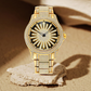 🎁 2026 NYHET 50% RABATT – Menns Iced-Out roterende urskive – Funklende krystaller – presis kvarts – sommerfuglspenne ✨