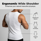 💪 Atletisk ribbet muscle tank – pustende, ergonomisk skulderbredde – perfekt for trening og hverdagsbruk