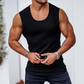 💪 Atletisk ribbet muscle tank – pustende, ergonomisk skulderbredde – perfekt for trening og hverdagsbruk