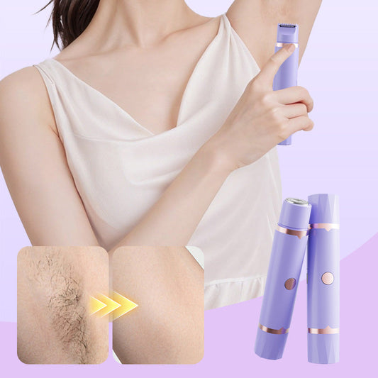 🪒 2-i-1 trådløs barbermaskin – skånsom, effektiv og hudvennlig