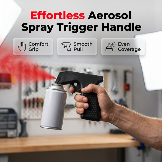 📢📢 50 % RABATT! ⏰ Aerosolsprayboksutløser – ergonomisk håndtak for enkel og presis spraying