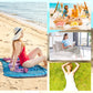 🏖️ Pop-up soltelt med UV-beskyttelse – innebygd telefonholder –din perfekte partner for soling og utendørsliv
