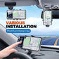 🚗 1080° roterbar solskjerm-telefonholder – for alle biler – gjør navigasjon enklere!