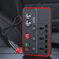 🔌 50% RABATT – Ladesenter for bil – lad 9 enheter – QC3.0 & PD30W – LED spenningsdisplay