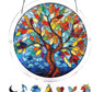 🧩 LAATSTE DAG – 50% OFF – Puzzel zonvanger met 80 stukjes – Stained glass effect – Kleurrijk raamkunstwerk