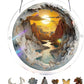 🧩 LAATSTE DAG – 50% OFF – Puzzel zonvanger met 80 stukjes – Stained glass effect – Kleurrijk raamkunstwerk