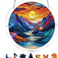🧩 LAATSTE DAG – 50% OFF – Puzzel zonvanger met 80 stukjes – Stained glass effect – Kleurrijk raamkunstwerk