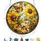🧩 LAATSTE DAG – 50% OFF – Puzzel zonvanger met 80 stukjes – Stained glass effect – Kleurrijk raamkunstwerk