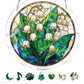 🧩 LAATSTE DAG – 50% OFF – Puzzel zonvanger met 80 stukjes – Stained glass effect – Kleurrijk raamkunstwerk