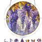 🧩 LAATSTE DAG – 50% OFF – Puzzel zonvanger met 80 stukjes – Stained glass effect – Kleurrijk raamkunstwerk