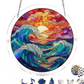 🧩 LAATSTE DAG – 50% OFF – Puzzel zonvanger met 80 stukjes – Stained glass effect – Kleurrijk raamkunstwerk