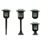 🔆 Solcelle mygglamp for utendørs – dobbel lys-teknologi (fiolett + hvit) – automatisk dag/natt-funksjon