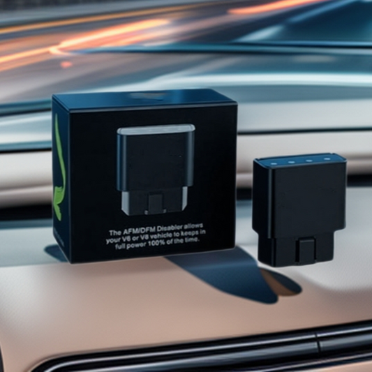 🚗 AFM/DFM deaktiveringsenhet – OBDII plug-and-play – LED-indikator – ingen ECU-omprogrammering – garanti intakt
