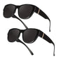 🕶️ 50% RABATT – Polariserte solbriller som passer over briller – 9 lag – blokkerer blendverk – Hollywood glamour