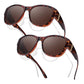 🕶️ 50% RABATT – Polariserte solbriller som passer over briller – 9 lag – blokkerer blendverk – Hollywood glamour