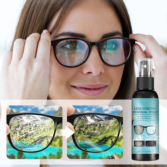 ✨ Linse reparasjonsspray – fyller riper – langvarig beskyttelse – trygg og ikke-giftig – 50% RABATT