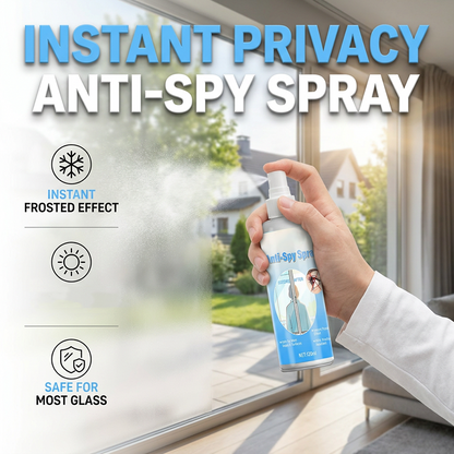🪟 50% RABATT – KineShineX Anti-Spy spray – øyeblikkelig personvern – enveis speileffekt