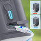 🔋 50% RABATT – Luftpumpe med LED-lys – oppladbar – rask – kompakt – betaling ved levering – perfekt til camping, strand og utendørs