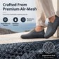 👟 50% RABATT – Lette & luftige slip-on sko for menn – pustende mesh – komfortabel – dempende – elastiske – 100% snørefrie – perfekt til hverdag, jobb og ferie