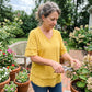 👚 50% RABATT – Stilig V-hals topp – løs passform – frynsede kanter – pustende stoff – allsidig – for sommer og hverdag