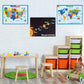 ⏳Limited-time 50% off⏰Geography Learning Poster Wall Map for Kids🗺️