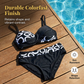 👙 50% RABATT – Contouring push-up bikinisett – wrap-design – premium stretchstoff – flatterende midjebånd – 9 farger – for strålende strandselvtillit