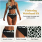 👙 50% RABATT – Contouring push-up bikinisett – wrap-design – premium stretchstoff – flatterende midjebånd – 9 farger – for strålende strandselvtillit